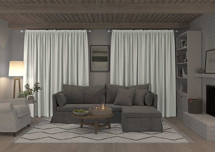 Mayfair, Ivory - Made to Measure Curtains - Image 7